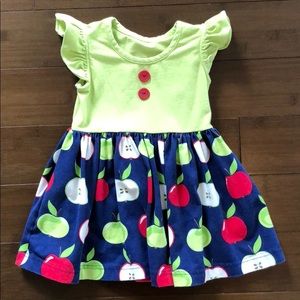 Eleanor Rose Apple Dress - 18months